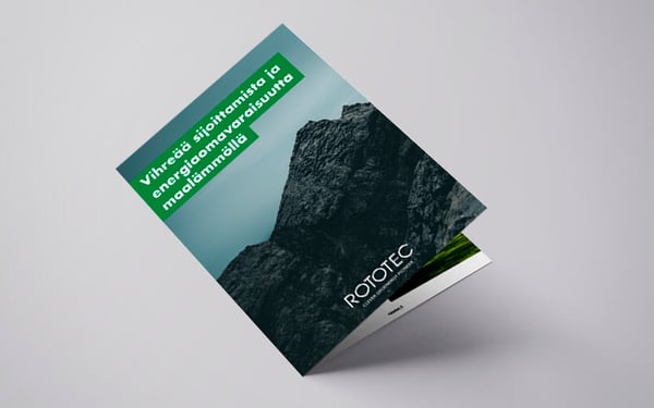 Vihreää sijoittamista ja energiaomavaraisuutta ekologisella maalämmöllä