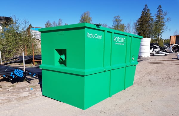 Rototec lanserer et nytt vannhåndteringssystem for geoenergiboring, ved introduksjon av RotoCont og RotoCont+