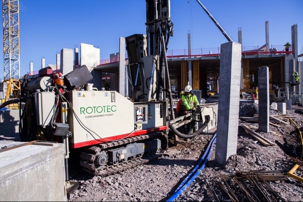 Rototec AS har fått kontrakten, 24.000 meter energibrønner planlagt for SUS2023